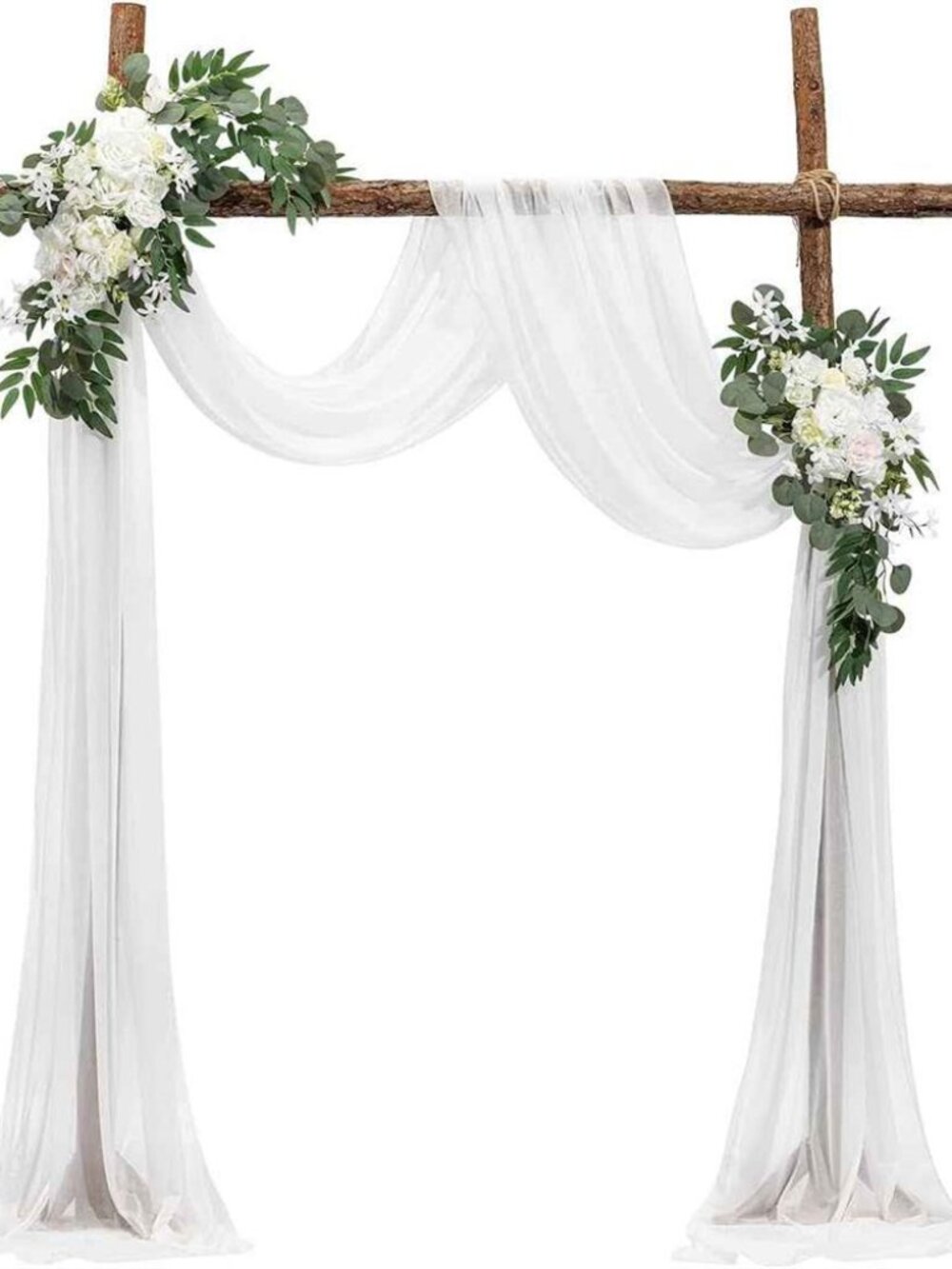 NWB Vevor 9-piece Artificial Wedding Arch Flowers Kit